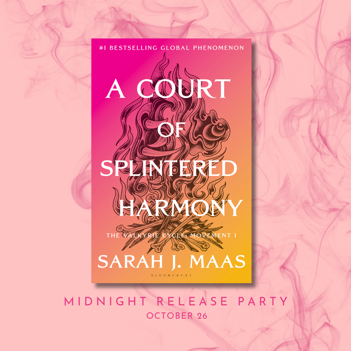Oct 26 – A Court of Splintered Harmony Release Party