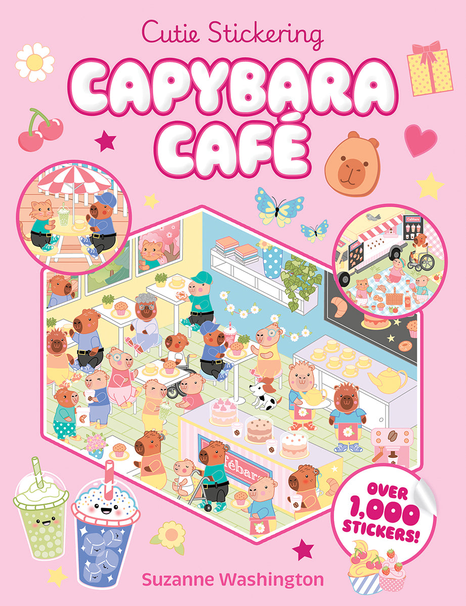 Cutie Stickering: Capybara Café