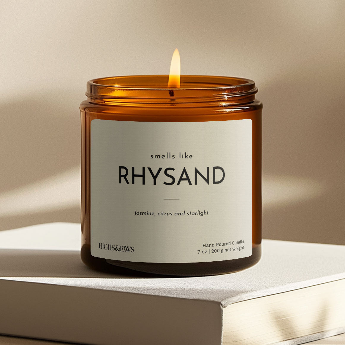 Rhysand Candle