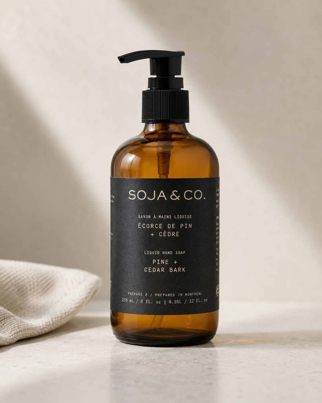 SOJA&CO. Pine + Cedar Hand Soap