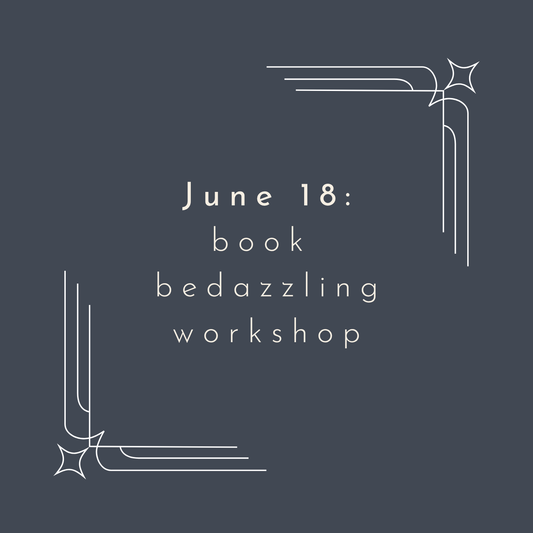 June 18 - Book Bedazzling