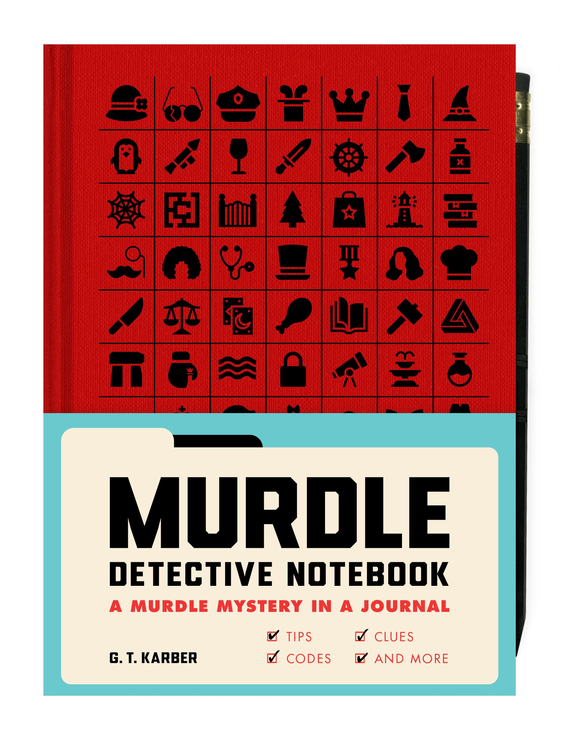 Murdle Detective Notebook – Lit Wine & Books