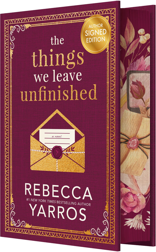 The Things We Leave Unfinished: Signed Copy