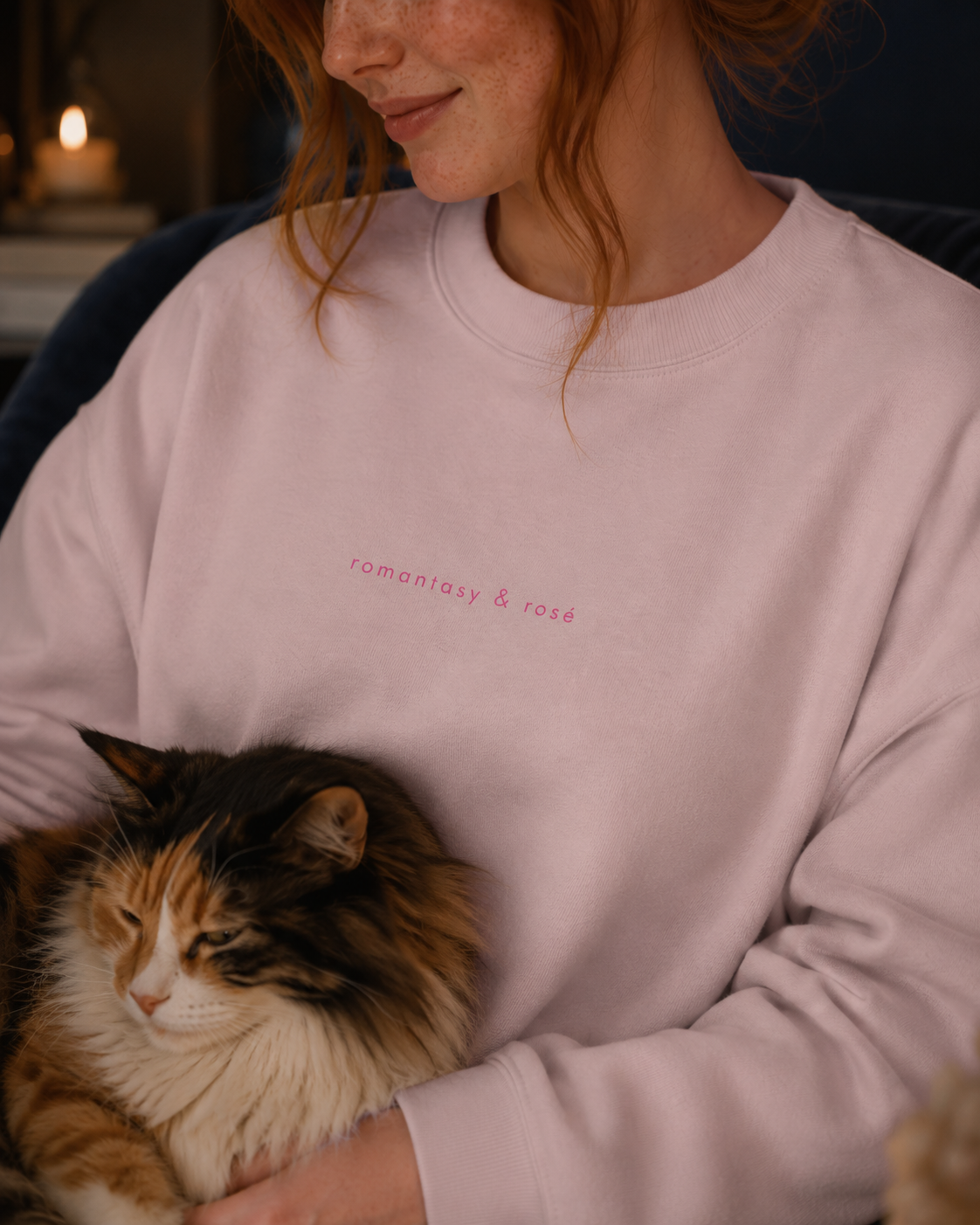 Rosé Crewneck