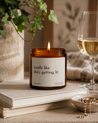 Getting Lit Candle