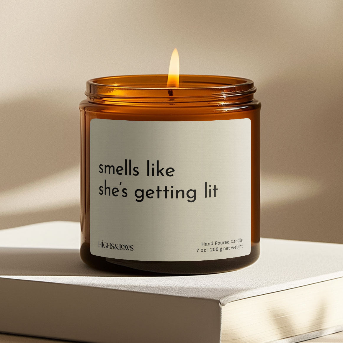 Getting Lit Candle