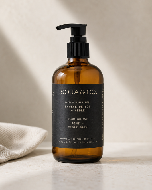 SOJA&CO. Pine + Cedar Hand Soap