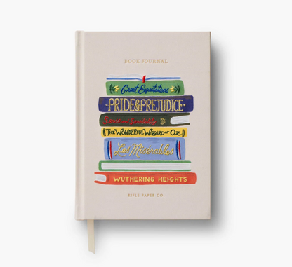 Book Club Embroidered Book Journal